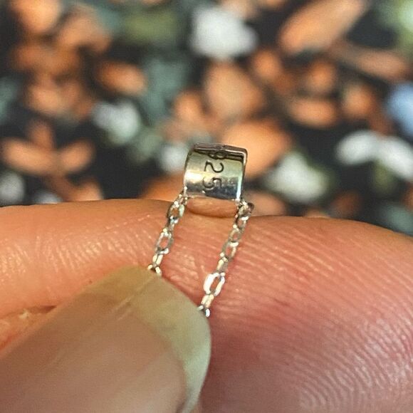 Owl And Moon Sterling Silver Pendant Necklace - Picture 5 of 6